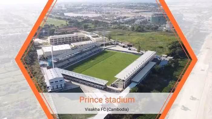 SVĐ Prince có sức chứa 10.000 chỗ ngồi và tối đa là 15.000 sau khi nâng cấp để phục vụ SEA Games. Địa điểm thi đấu này được hoàn tất xây dựng vào năm 2016 và hầu như được sử dụng để tổ chức các trận đấu sân nhà của CLB Visakha.
