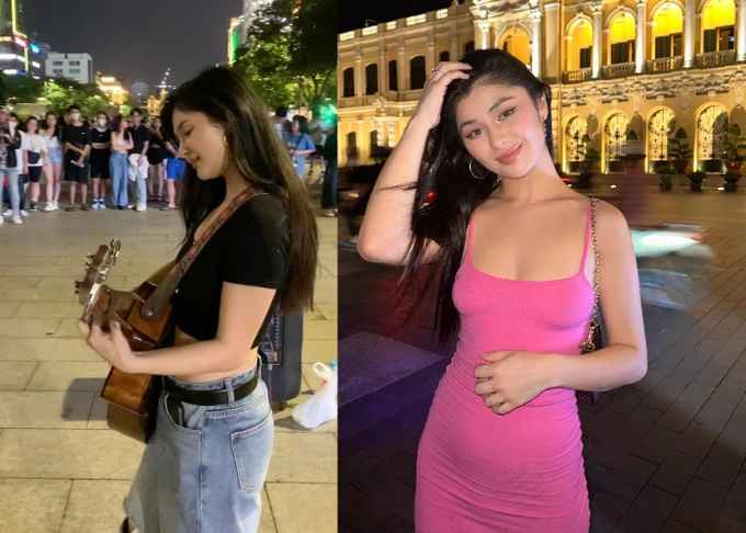 Video cô gái ngoại quốc vừa hát ca khúc See Tình, vừa chơi guitar ở phố đi bộ Nguyễn Huệ (TPHCM) mới đây nhận được nhiều sự quan tâm trên mạng xã hội.