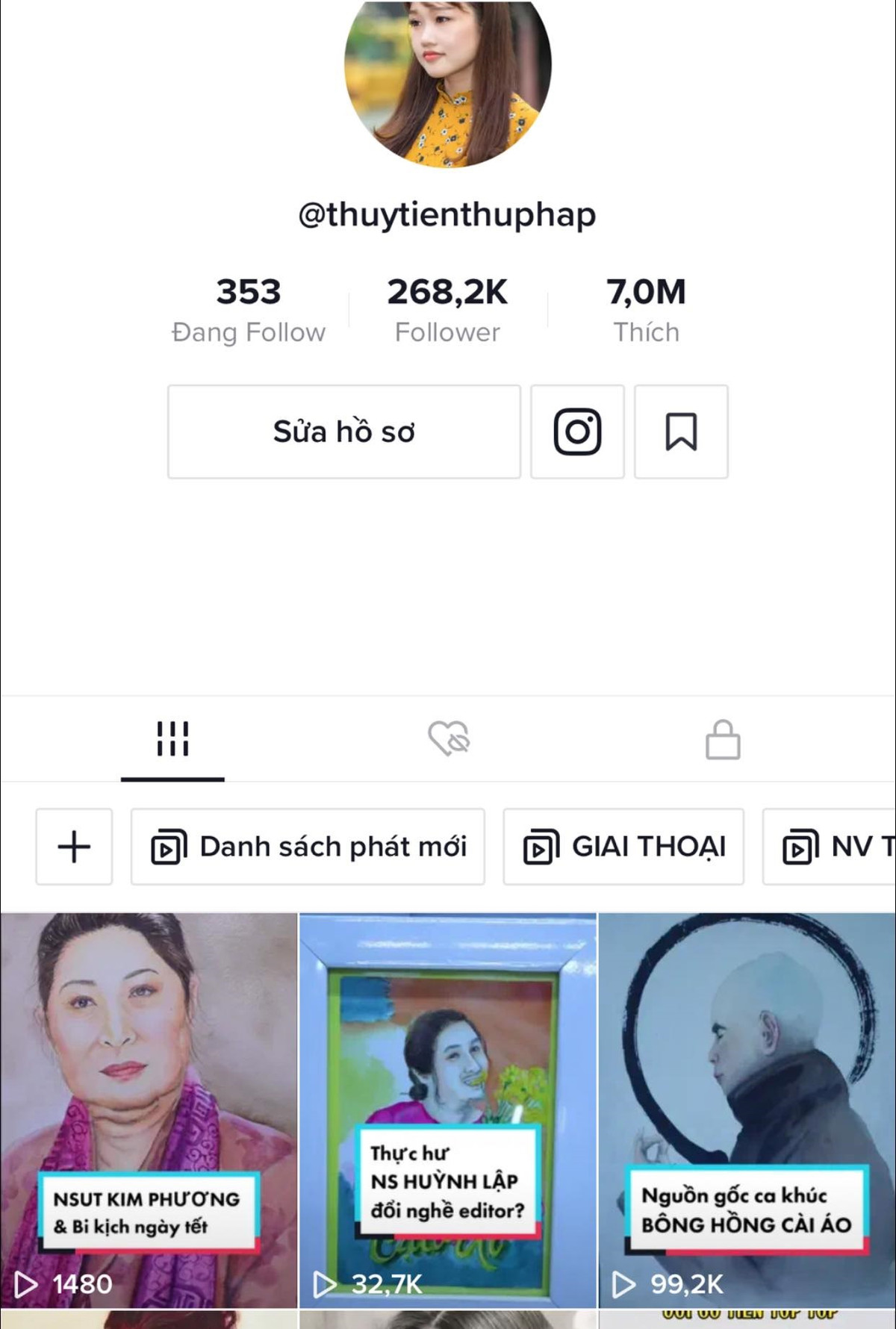 Thuỷ Tiên thường dành từ 3 đến 4 tiếng cho những bức vẽ đơn giản, còn những bức cầu kỳ hơn có khi cô nàng mất cả đêm.