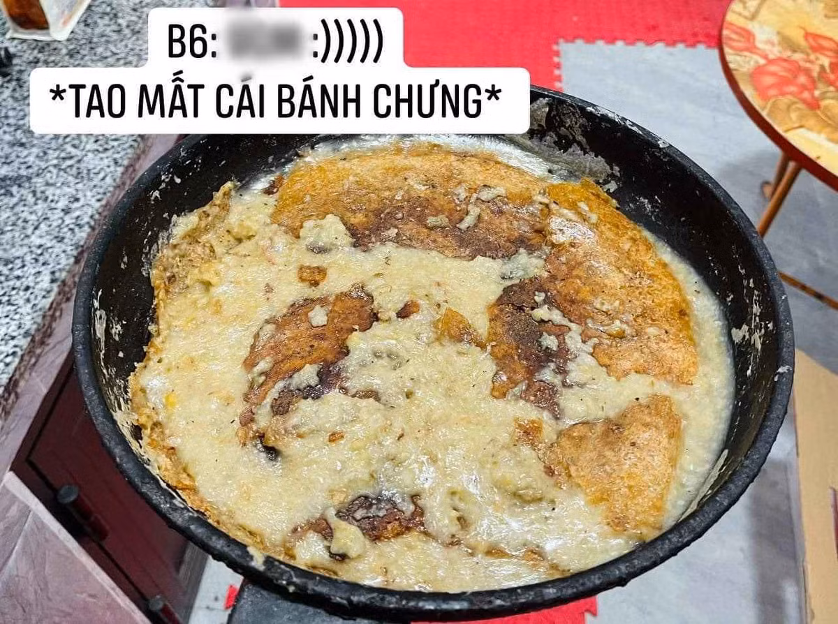 Bên cạnh đó, dưới bài đăng, một số người dùng mạng xã hội còn tranh thủ “khoe” thành quả của mình sau khi thành công “đu trend” rán bánh chưng bằng nước lọc.