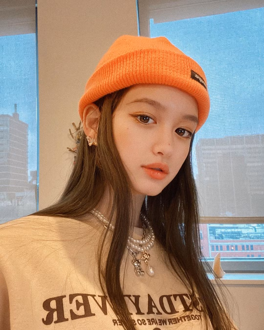 Mặc dù là hot girl Trung Quốc nhưng Susan lại sở hữu gương mặt lai cuốn hút.