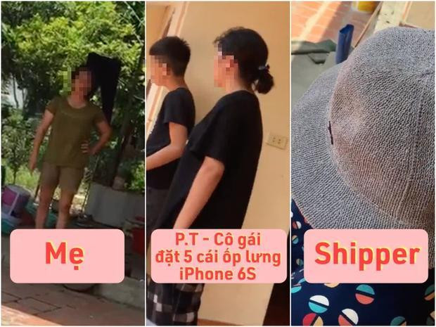 Ba nhân vật trong clip không nhận ốp lưng hot nhất trên TikTok