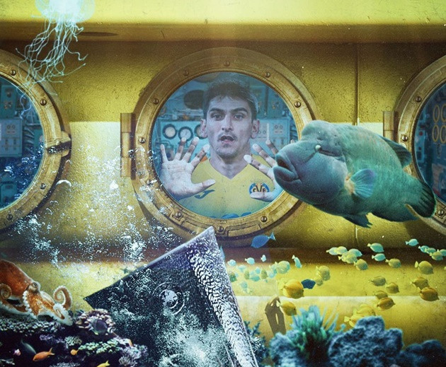 Chủ động chơi phòng ngự nhưng phút 29, Villarreal lại bất ngờ có bàn thắng mở tỷ số do công của Gerard Moreno với pha bóng ập vào tận dụng thời cơ.