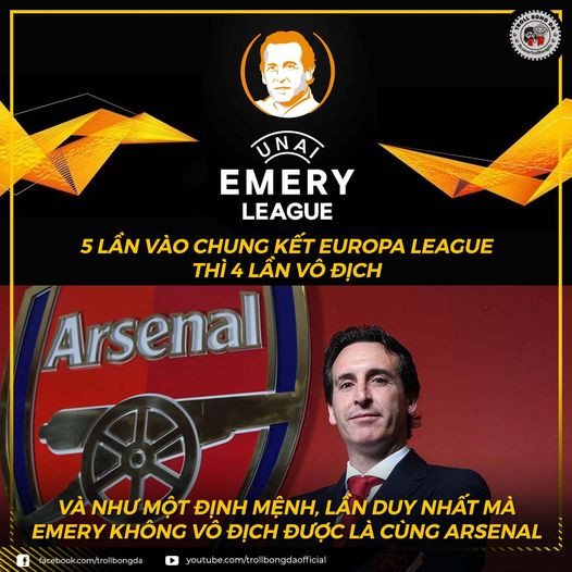 Còn với Unai Emery đây là danh hiệu Europa League thứ 4 của ông. 3 lần với Sevilla và 1 lần với Villarreal.