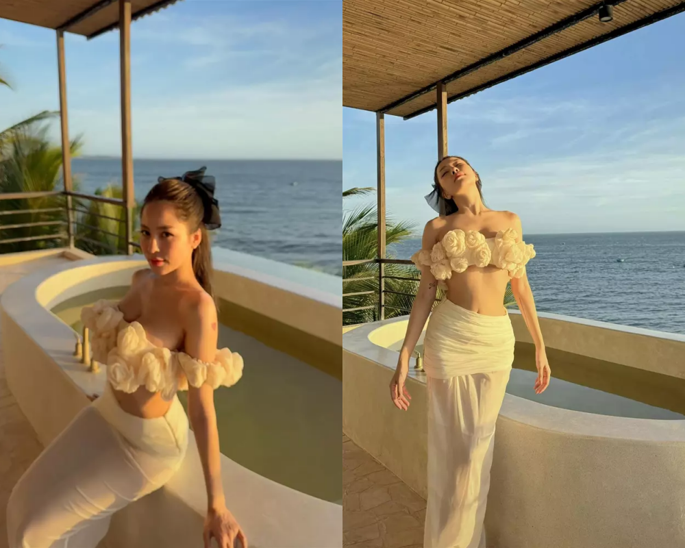 Với lượng người theo dõi khổng lồ trên các nền tảng, bức hình của Trâm Anh nhanh chóng nhận được hàng nghìn lượt thích và bình luận.