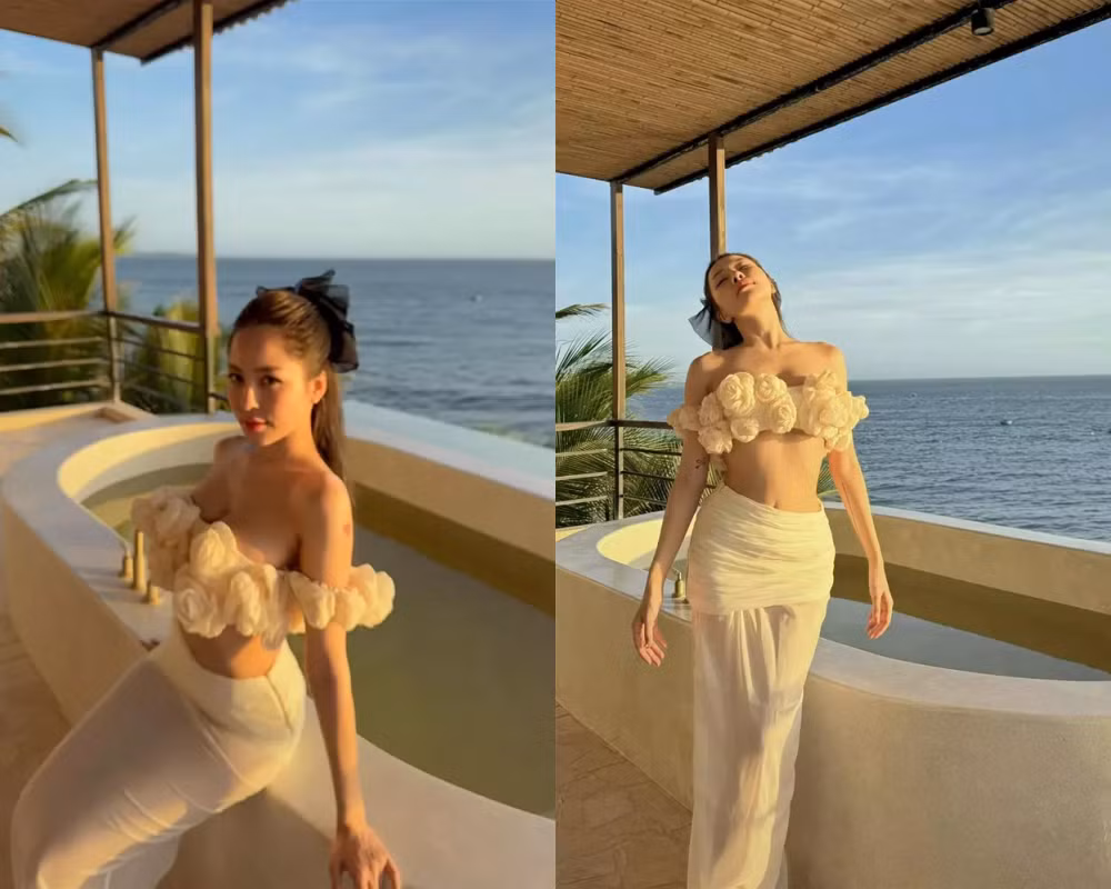 Với lượng người theo dõi khổng lồ trên các nền tảng, bức hình của Trâm Anh nhanh chóng nhận được hàng nghìn lượt thích và bình luận.