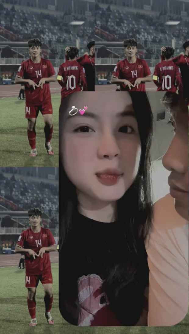 Nguyễn Quốc Việt (sinh năm 2004) - người ghi bàn thắng ấn định tỷ số 2 - 0 cho U22 Việt Nam trong những phút bù giờ cuối cùng cũng đã có bạn gái. Người yêu anh chàng là Chu Hồng Nghi, hiện đang kinh doanh trong lĩnh vực làm đẹp.