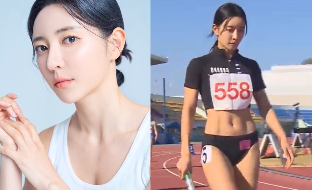 Kim Ji Eun là nữ VĐV chuyên chạy 400m vượt rào nổi tiếng ở xứ kim chi.