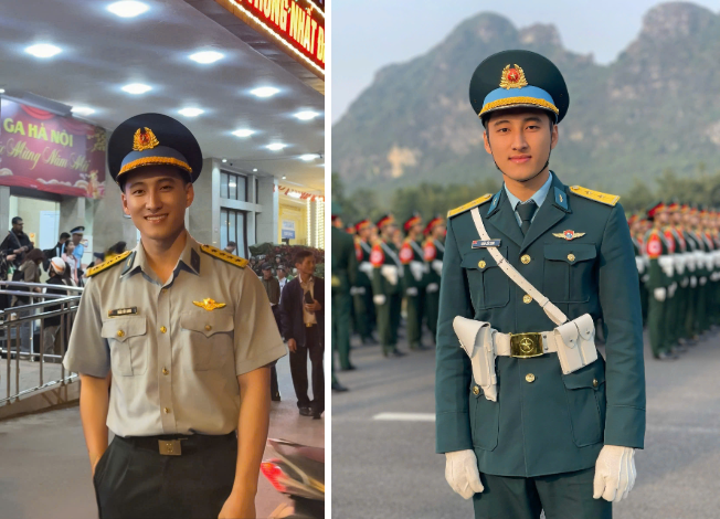 Về biệt danh “hot boy quân nhân” được netizen yêu mến đặt và gọi, anh chàng cũng khiêm tốn: “Mọi người gọi chung cho cho tất cả các quân nhân trong đợt diễu binh, diễu hành lần này chứ không phải cho riêng mình đâu ạ”.