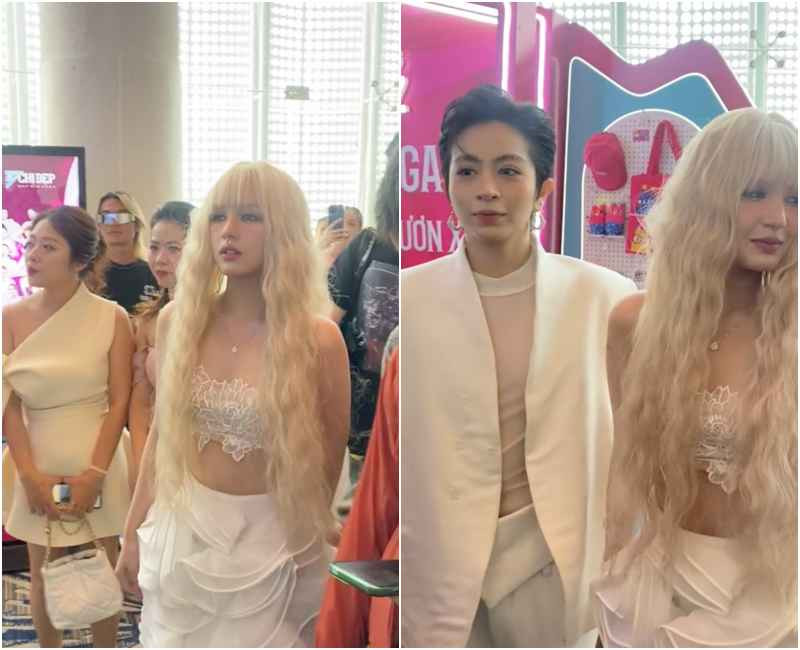 Một netizen khác nhận xét: "Trước khi đi sự kiện phải xem giày dép, quần áo, túi sách có thoải mái không. Nếu thoải mái hẵng sử dụng, còn không an toàn thì cất ở nhà. Mình không thích cũng không ghét Xoài. Mình công nhận Xoài xinh nhưng qua giờ toàn thấy Xoài ngã, trông không chuyên nghiệp tí nào".