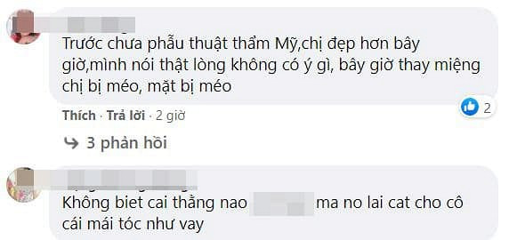 Ngay sau khi đăng tải, loạt hình trên đã thu hút sự chú ý từ cư dân mạng với những lời bình luận trái chiều. Một số người cho rằng càng ngày khuôn mặt của chị Thu Sao càng cứng đơ và xấu xí.