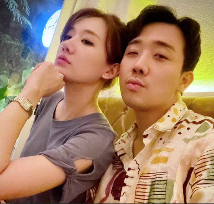 Tran Thanh khoe “tuong phu the” voi vo, bi nghi sua mui cung cho