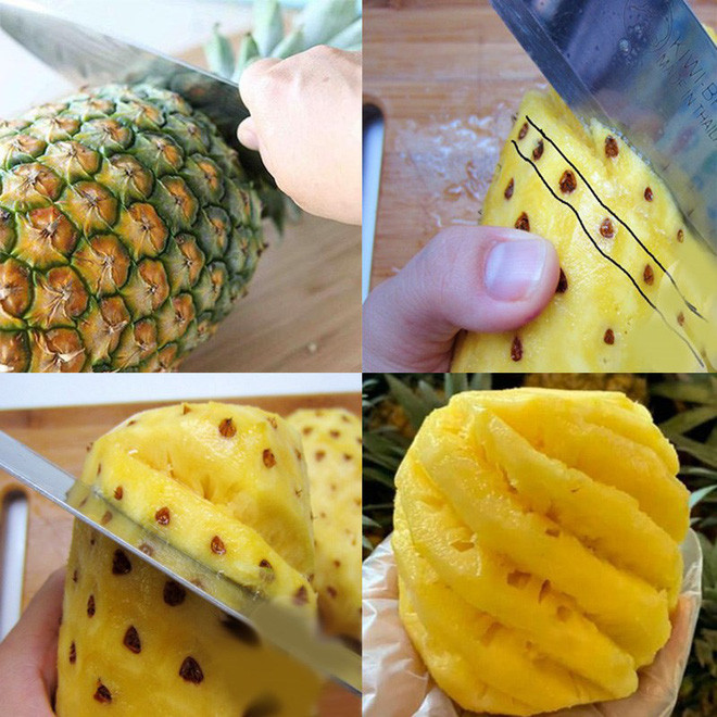 Bên dưới phần bình luận, rất nhiều cư dân mạng cho rằng gọt như vậy sẽ "còn cái nịt quần à?" bởi phần mà anh chàng này bỏ đi khá nhiều phần ăn được.