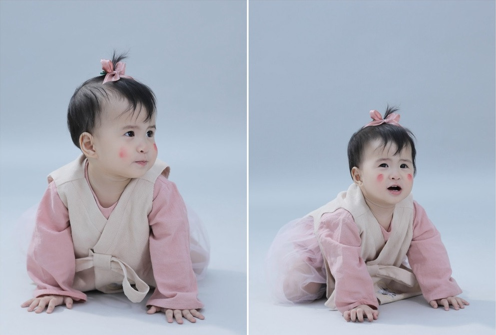 Bé Sol liên tục có những biểu cảm hài hước khiến dân tình thích thú, dự đoán là một trong những "thánh meme" đình đám.