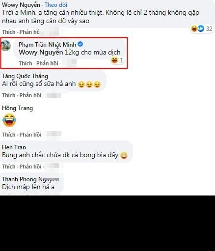 Clip ngay khi được Minh Nhựa chia sẻ đã thu hút lượng tương tác lớn. Ngoài ngợi khen cho sự chăm chỉ rèn luyện sức khỏe, mọi người đặc biệt chú ý đến ngoại hình ông xã Mina Phạm.