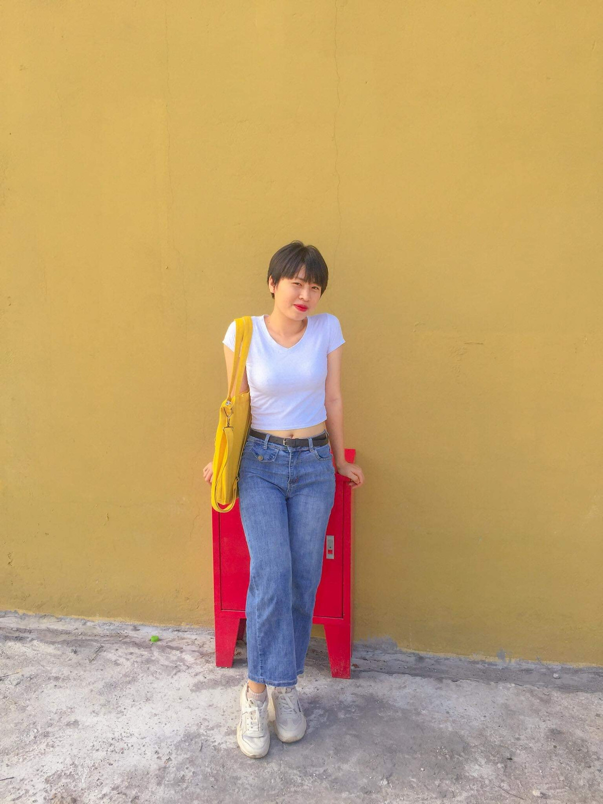 Được biết, nhân vật chính trong clip trên là cô nàng Dương Hồng, hiện đang là sinh viên năm cuối trường ĐH Công nghiệp Dệt may Hà Nội.