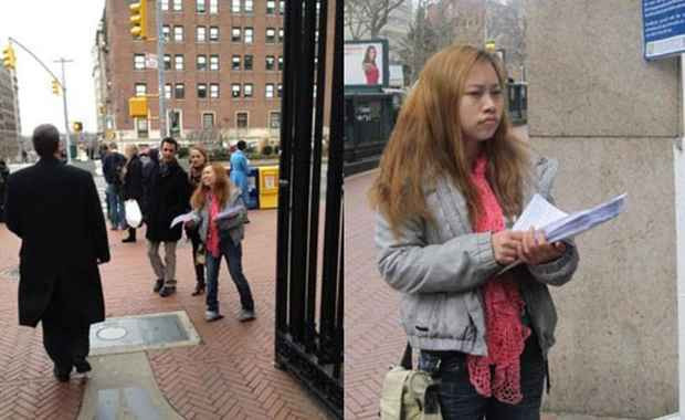 Bên cạnh đó, La Ngọc Phượng cũng từng tới địa điểm ga tàu điện của Thượng Hải, phát 1300 tờ rơi để tuyển chồng.