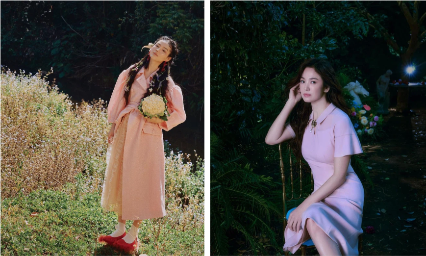 Thật thú vị khi bạn đang lướt mạng và chợt nhận ra một người bạn từng quen lại có nét hao hao giống với một ai đó nổi tiếng. Trường hợp mới nhất là của "Cô em Trendy" Khánh Linh khi cô nàng có những góc ảnh cực giống với nữ diễn viên nổi tiếng Hàn Quốc là Song Hye Kyo.