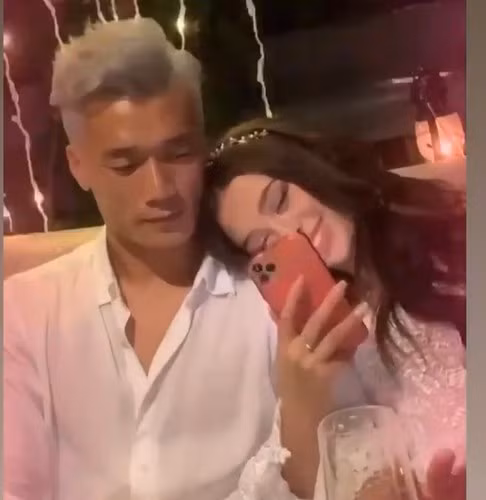 Không ít những hình ảnh "cẩu lương" được Tiến Dũng và Dianka đăng tải lên trang cá nhân thu hút sự chú ý của netizen.