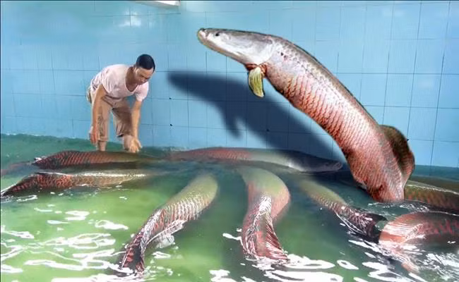 Để thỏa mãn thú vui nuôi cá cảnh và thể hiện đẳng cấp của mình, nhiều đại gia đã mạnh tay bỏ ra cả trăm triệu, thậm chí hàng tỷ đồng để “chơi” loài cá khổng lồ này. Họ cho rằng khi nuôi cá đúng cách, cá sẽ tạo màu đẹp, mang lại may mắn, tài lộc cho gia chủ.