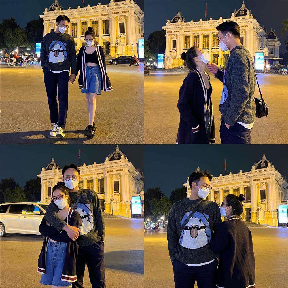 Anh Tú nhắc đến Huyền My bằng những lời khen ngợi "có cánh" và khẳng định việc bản thân cảm thấy may mắn khi có được người bạn đời như cô.