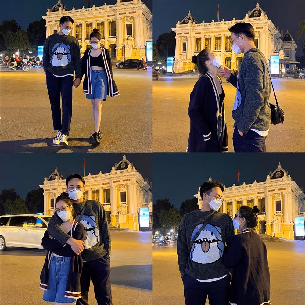 Anh Tú nhắc đến Huyền My bằng những lời khen ngợi "có cánh" và khẳng định việc bản thân cảm thấy may mắn khi có được người bạn đời như cô.