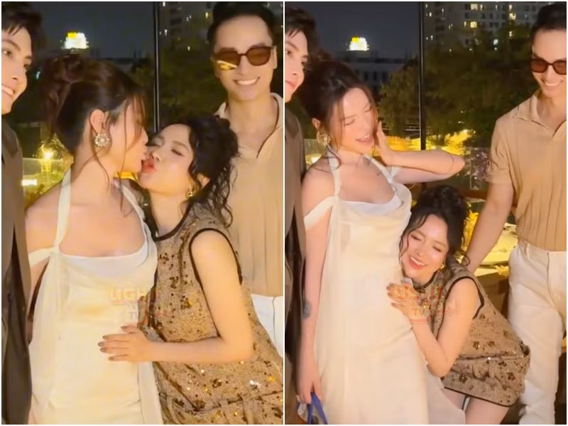 Sau đó Lucie Nguyễn liên tục mang thai 2 em bé nên đám cưới được hoãn đến bây giờ.