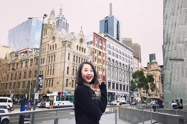 Bích Hường vốn là tiếp viên hàng không của Vietnam Airlines. Ảnh: Nhân vật cung cấp.