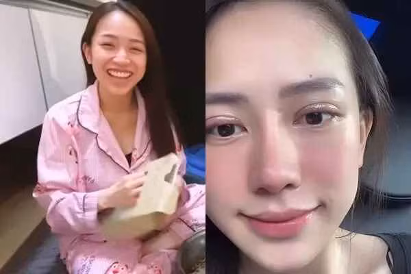 Bà mẹ hai con quay cận cảnh chiếc mũi mới để người hâm mộ có thể nhận thấy rõ sự thay đổi so với lúc trước. Theo chia sẻ, Joyce Phạm sửa mũi chưa đầy 1 tháng.