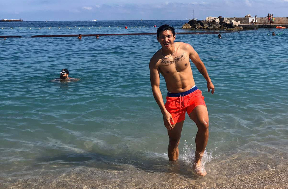 Bên cạnh cơ bắp vạm vỡ, Đoàn Văn Hậu còn sở hữu những hình xăm vô cùng nam tính.