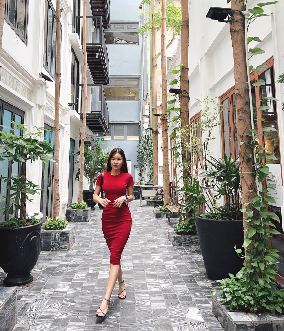 Yến Xuân từng sang Moscow (Nga) đón Giáng sinh và năm mới bên gia đình bạn trai vào Tết dương lịch 2020.