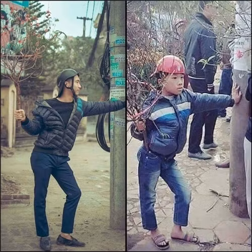 Em nó ngày xưa không cởi áo khoác kiểu hững hờ thế đâu anh gì ơi.