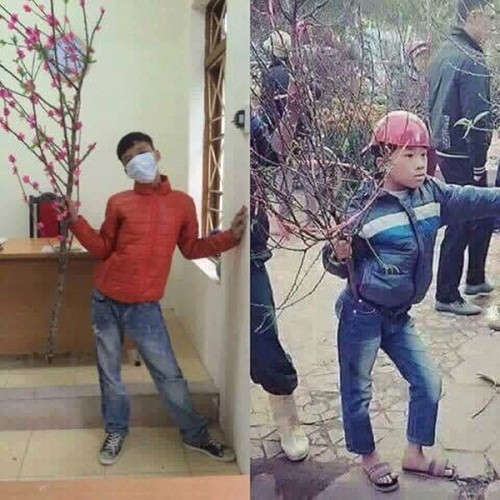 Ngày xưa em bé nhưng nay em đã lớn rồi.