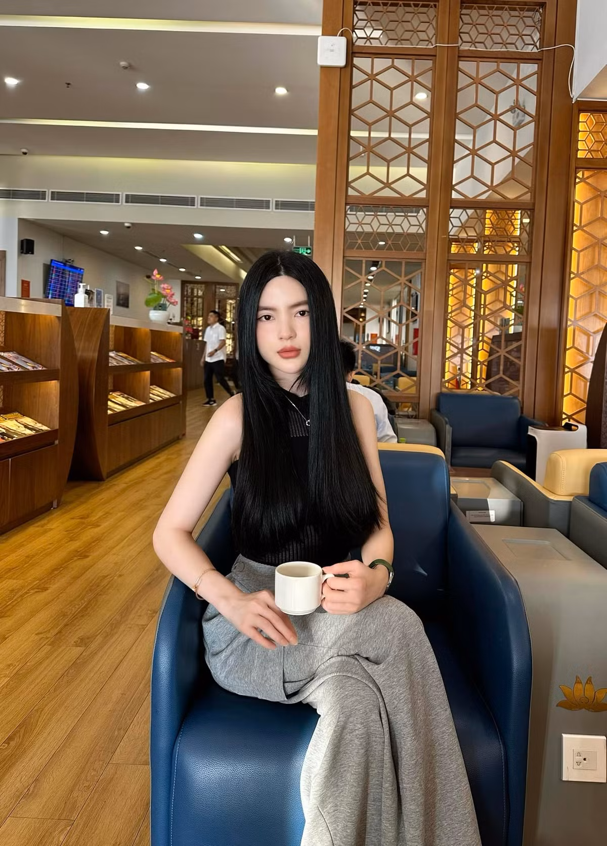 Nhan sắc của Chu Thanh Huyền được đánh giá ngày càng thăng hạng.