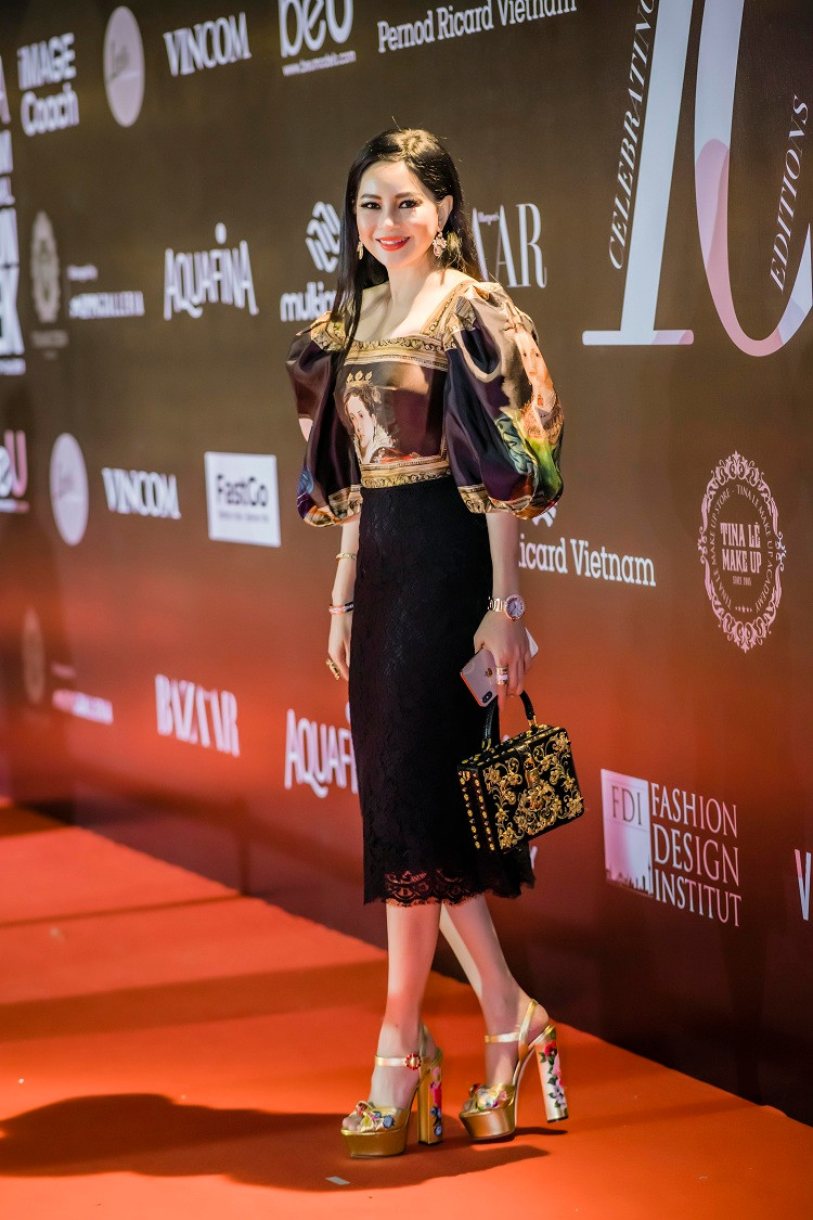 Rich kid Tiên Nguyễn và Hiếu Nguyễn cũng có mặt tại sự kiện cùng với mẹ.