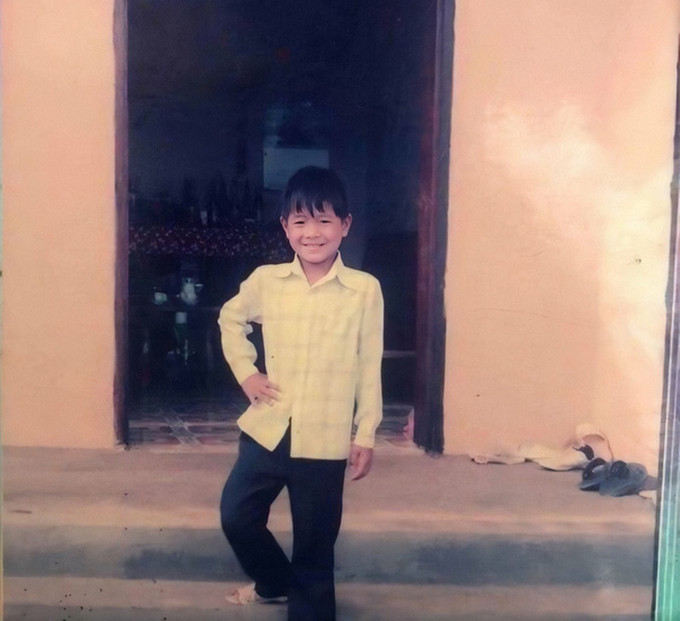 Chinh "đen" của ngày xưa khi còn ở Phú Thọ.