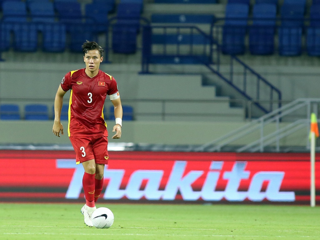 Quế Ngọc Hải là hòn đá tảng của đội tuyển Việt Nam, anh chính là chốt chặn an toàn trong bộ 3 trung vệ giăng ngang trước khung thành.