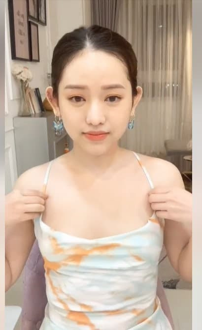 Thuý Vi được nhận xét là rất biết cách hưởng thụ cuộc sống.