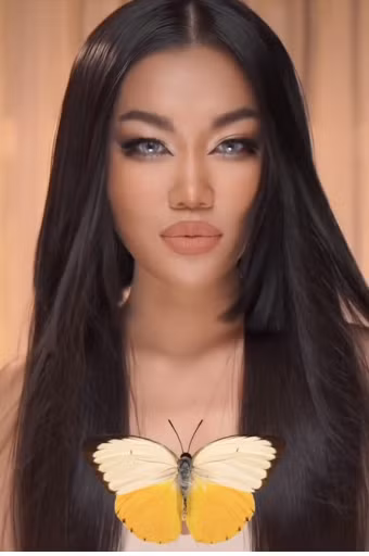 Nhan sắc của Lê Thuỵ sau khi qua bàn tay của đầy ma thuật của "phù thuỷ makeup" Ty Lê.