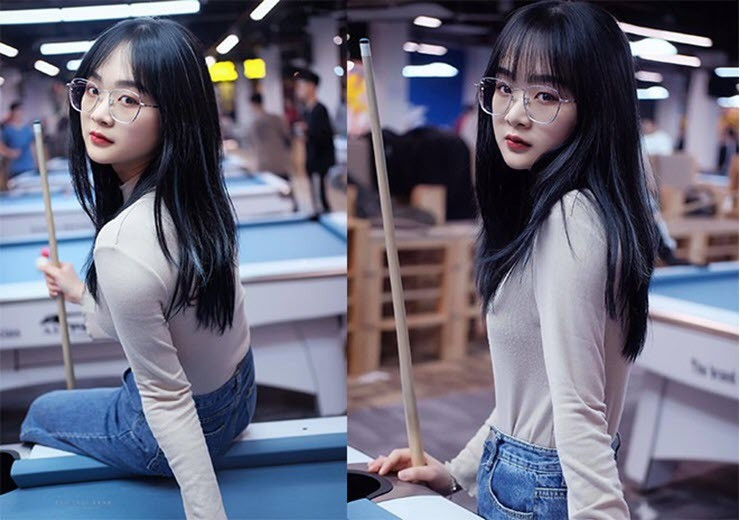 Cộng đồng mạng vốn không xa lạ với Gấm Kami, một hot TikToker với tài lẻ đánh bi-a siêu đỉnh.