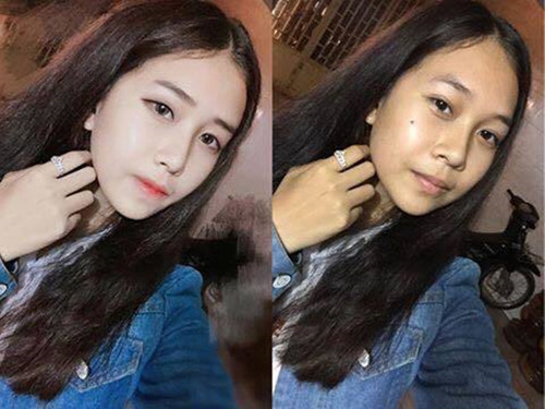 Chỉnh nhè nhẹ mà cô nàng này như biến thành người khác.