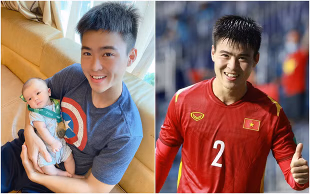 Tương tự Đình Trọng, Đỗ Duy Mạnh cũng duy trì cực ổn khoản nhan sắc, nhất là nụ cười rạng rỡ.