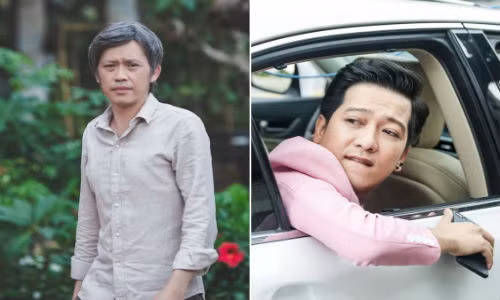 Hai gương mặt quen thuộc Hoài Linh và Trường Giang sẽ góp mặt trong mùa phim Tết 2018 với lần lượt Đích tôn độc đắc và Siêu sao siêu ngố. Ảnh: Golden Screen, CGV.