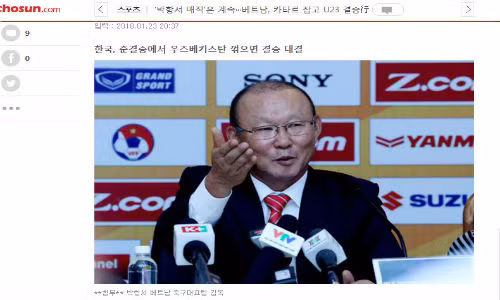 Vì phép màu thầy Park tạo ra cùng U23 Việt Nam mà HLV U23 Hàn Quốc càng bị chê trách hơn khi đội nhà thất bại.