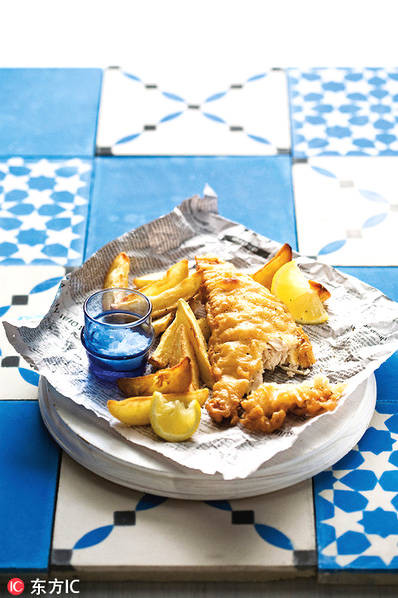 Trời lạnh ăn cá chiên giòn kèm khoai tây chiên cũng là lựa chọn tuyệt vời.