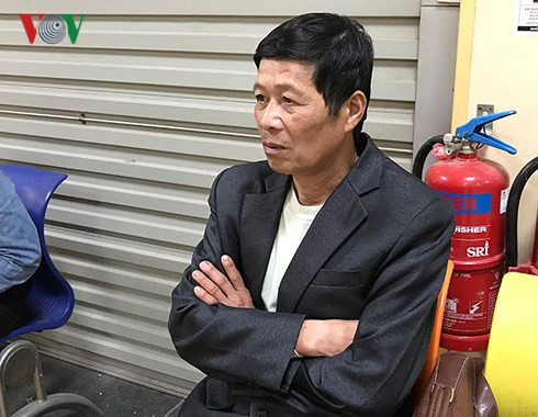 Ông Nguyễn Hoàng Lĩnh, ông nội của bệnh nhi N.H.Tr.