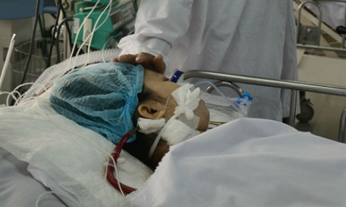 Hiện gia đình anh Nguyễn Văn Nhớ và Lã Thị Phương Thảo đang rất cần sự quan tâm, giúp đỡ của cộng đồng. Ảnh: CTV