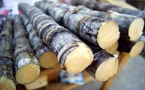 Nước mía với lê: Lê gọt vỏ bỏ hạt, thái nhỏ, mía dóc vỏ chẻ nhỏ, táo đỏ rửa sạch bổ làm đôi, bỏ hạt.