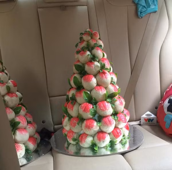 Mẹ 3 con khoe món bánh bao trường thọ hút mắt khiến nghìn người mê.