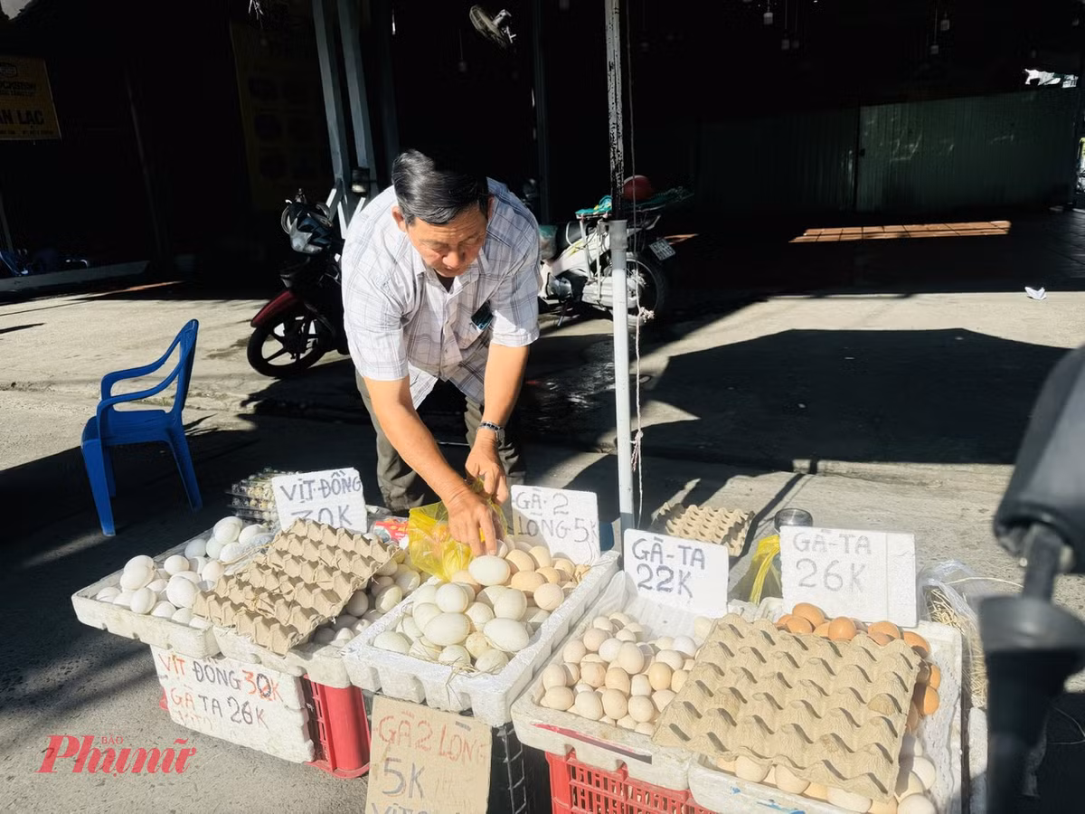 Trung ga ban do dong, gia re ky luc